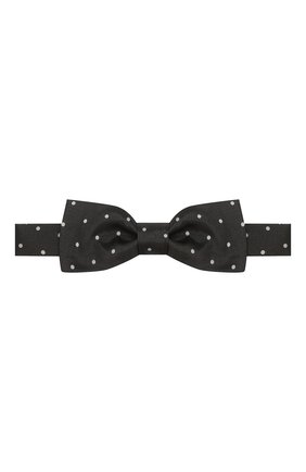Мужской шелковый галстук-бабочка DOLCE & GABBANA черно-белого цвета по цене 14500 руб., арт. GR052E/G0JLB | Фото 1 Мужской шелковый галстук-бабочка DOLCE & GABBANA черно-белого цвета, арт. GR052E/G0JLB | Фото 1