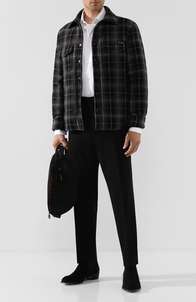 Мужские замшевые челси ALEXANDER MCQUEEN черного цвета по цене 65950 руб., арт. 604259/WHXK3 | Фото 2 Мужские замшевые челси ALEXANDER MCQUEEN черного цвета, арт. 604259/WHXK3 | Фото 2