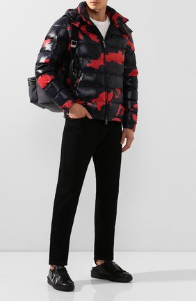 Мужские кожаные кеды valentino garavani open VALENTINO черного цвета по цене 43150 руб., арт. TY2S0830/XZU | Фото 2 Мужские кожаные кеды valentino garavani open VALENTINO черного цвета, арт. TY2S0830/XZU | Фото 2
