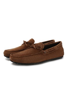 Мужские замшевые мокасины TOD’S коричневого цвета по цене 29950 руб., арт. XXM0LR00051RE0 | Фото 1 Мужские замшевые мокасины TOD’S коричневого цвета, арт. XXM0LR00051RE0 | Фото 1