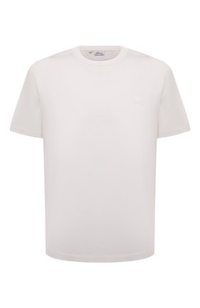 Мужская хлопковая футболка BRIONI кремвого цвета, арт. UJCA0L/PZ600 | Фото 1 (Материал внешний: Хлопок; Принт: Без принта; Длина (для топов): Стандартные; Стили: Кэжуэл; Рукава: Короткие; Региональные ограничения белый список (Axapta Mercury): RU)