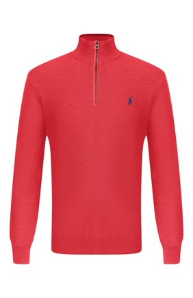 Мужской хлопковый джемпер POLO RALPH LAUREN розового цвета по цене 15400 руб., арт. 710701611 | Фото 1 Мужской хлопковый джемпер POLO RALPH LAUREN розового цвета, арт. 710701611 | Фото 1