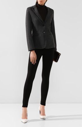 Женский кашемировый жакет GIORGIO ARMANI темно-серого цвета по цене 257500 руб., арт. 6GAG59/AJPRZ | Фото 2 Женский кашемировый жакет GIORGIO ARMANI темно-серого цвета, арт. 6GAG59/AJPRZ | Фото 2