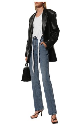 Женская майка HELMUT LANG белого цвета по цене 15050 руб., арт. J09HW502 | Фото 2 Женская майка HELMUT LANG белого цвета, арт. J09HW502 | Фото 2