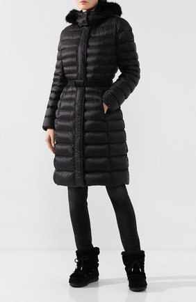 Женский пуховик с поясом RALPH LAUREN черного цвета по цене 179000 руб., арт. 290783715 | Фото 2 Женский пуховик с поясом RALPH LAUREN черного цвета, арт. 290783715 | Фото 2