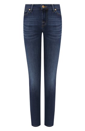 Женские джинсы 7 FOR ALL MANKIND синего цвета по цене 16850 руб., арт. JSWT8870DD | Фото 1 Женские джинсы 7 FOR ALL MANKIND синего цвета, арт. JSWT8870DD | Фото 1