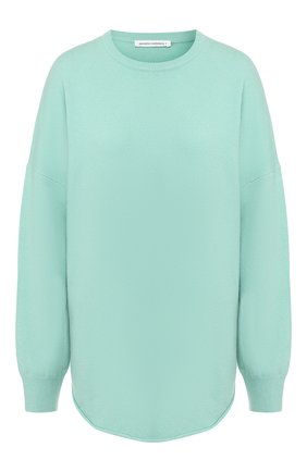 Женская кашемировый свитер EXTREME CASHMERE зеленого цвета по цене 36700 руб., арт. 053/CREW H0P | Фото 1 Женская кашемировый свитер EXTREME CASHMERE зеленого цвета, арт. 053/CREW H0P | Фото 1
