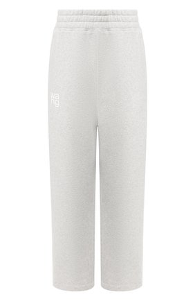 Женские хлопковые брюки ALEXANDERWANG.T серого цвета по цене 27750 руб., арт. 4CC1204016 | Фото 1 Женские хлопковые брюки ALEXANDERWANG.T серого цвета, арт. 4CC1204016 | Фото 1