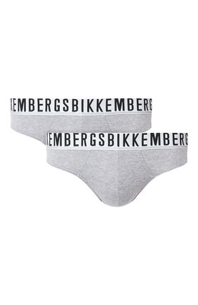 Мужские комплект из двух брифов DIRK BIKKEMBERGS серого цвета по цене 3565 руб., арт. VBKT04077 | Фото 1 Мужские комплект из двух брифов DIRK BIKKEMBERGS серого цвета, арт. VBKT04077 | Фото 1