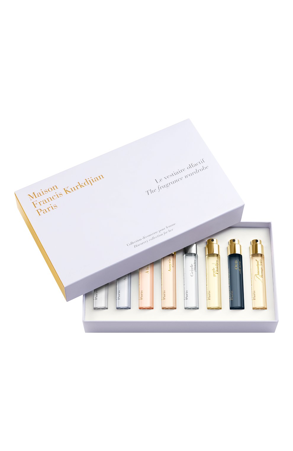 Женский подарочный набор the fragrance wardrobe discovery collection for her MAISON FRANCIS KURKDJIAN бесцветного цвета, арт. 1CMF005 | Фото 1