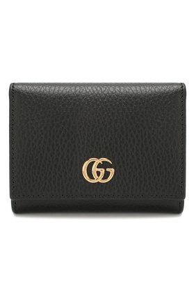 Женские кожаное портмоне GUCCI черного цвета по цене 34900 руб., арт. 474746/CA00G | Фото 1 Женские кожаное портмоне GUCCI черного цвета, арт. 474746/CA00G | Фото 1