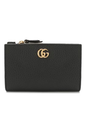 Женские кожаное портмоне gg marmon GUCCI черного цвета по цене 30100 руб., арт. 546588/CA00G | Фото 1 Женские кожаное портмоне gg marmon GUCCI черного цвета, арт. 546588/CA00G | Фото 1