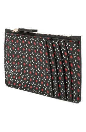 Женский кожаный футляр для кредитных карт COCCINELLE черного цвета по цене 7920 руб., арт. E2 FL2 12 98 01 | Фото 2 Женский кожаный футляр для кредитных карт COCCINELLE черного цвета, арт. E2 FL2 12 98 01 | Фото 2