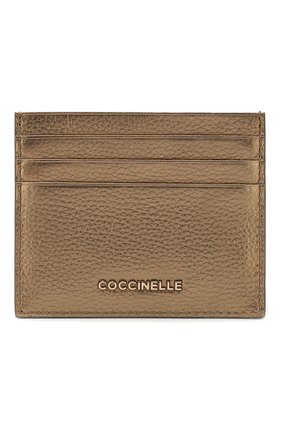 Женский кожаный футляр для кредитных карт COCCINELLE бронзового цвета по цене 4180 руб., арт. E2 FW5 12 95 01 | Фото 1 Женский кожаный футляр для кредитных карт COCCINELLE бронзового цвета, арт. E2 FW5 12 95 01 | Фото 1