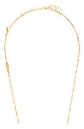Женское колье valentino garavani vlogo VALENTINO золотого цвета по цене 29950 руб., арт. TW2J0C37/YCW | Фото 3 Женское колье valentino garavani vlogo VALENTINO золотого цвета, арт. TW2J0C37/YCW | Фото 3