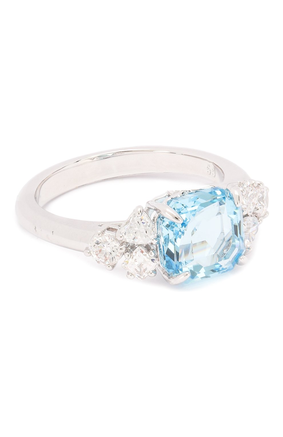 Женское кольцо sparkling SWAROVSKI серебряного цвета, арт. 5524141 | Фото 1