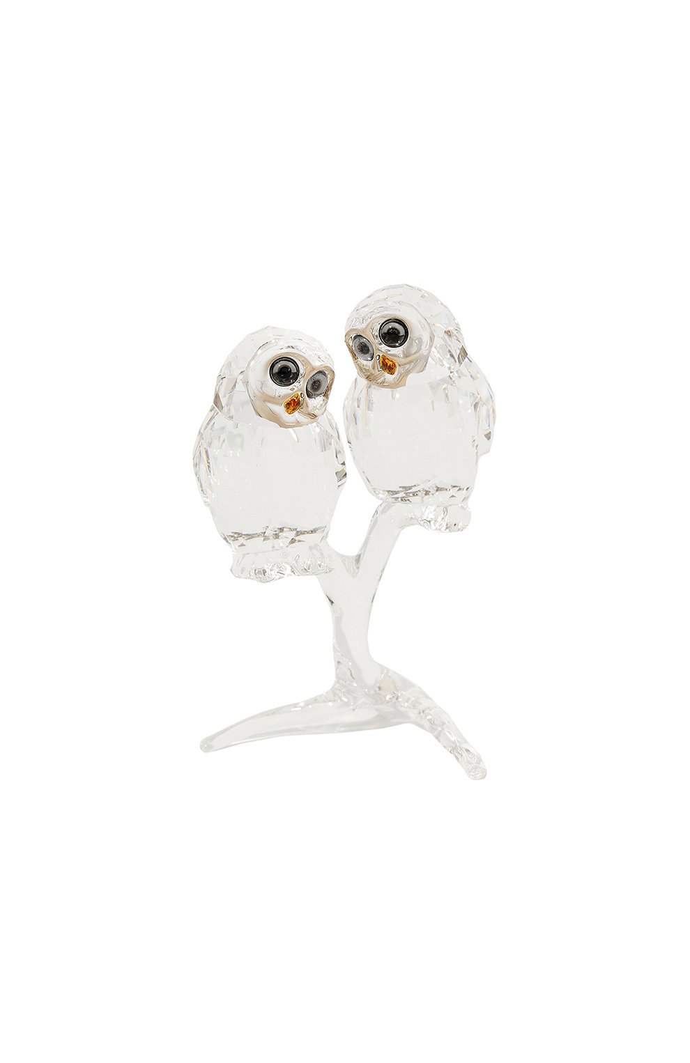 Мужского фигурка owl couple SWAROVSKI прозрачного цвета, арт. 5493722 | Фото 1