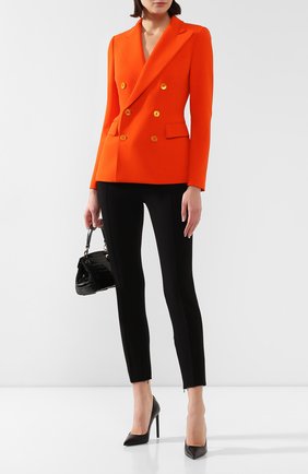 Женский шерстяной жакет RALPH LAUREN оранжевого цвета по цене 195000 руб., арт. 290788634 | Фото 2 Женский шерстяной жакет RALPH LAUREN оранжевого цвета, арт. 290788634 | Фото 2