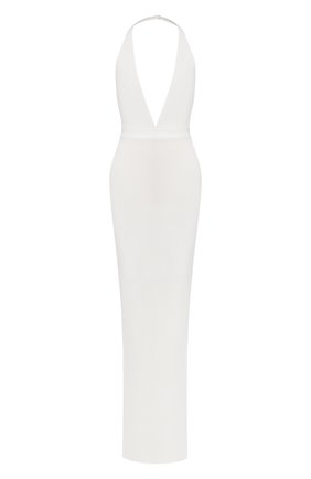 Женское платье из вискозы TOM FORD белого цвета по цене 246500 руб., арт. ABJ403-FAX162 | Фото 1 Женское платье из вискозы TOM FORD белого цвета, арт. ABJ403-FAX162 | Фото 1 (Материал подклада: Вискоза; Рукава: Без рукавов; Случай: Свадебный, Вечерний; Материал внешний: Вискоза; Длина Ж (юбки, платья, шорты): Макси)