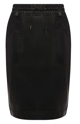 Женская кожаная юбка TOM FORD черного цвета по цене 218000 руб., арт. GCL791-LEX228 | Фото 1 Женская кожаная юбка TOM FORD черного цвета, арт. GCL791-LEX228 | Фото 1