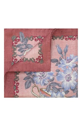 Мужской шелковый платок ETON розового цвета, арт. A000 32105 | Фото 1 (Материал: Текстиль, Шелк)