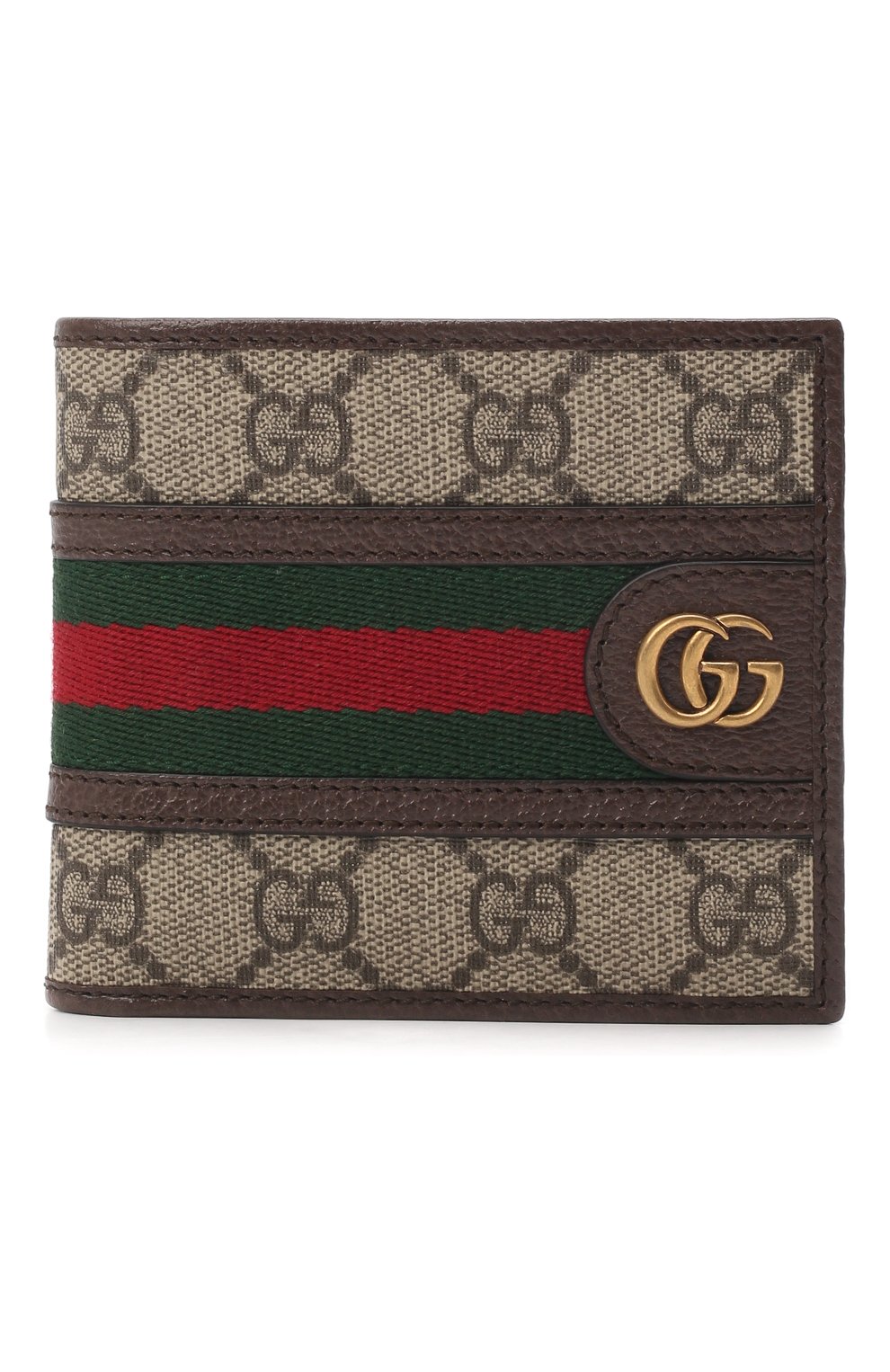 Мужской портмоне GUCCI бежевого цвета, арт. 597609/96IWT | Фото 1