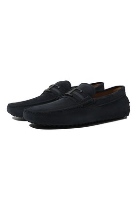 Мужские замшевые мокасины TOD’S темно-синего цвета по цене 36500 руб., арт. XXM0GW0CT50RE0 | Фото 1 Мужские замшевые мокасины TOD’S темно-синего цвета, арт. XXM0GW0CT50RE0 | Фото 1