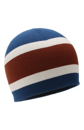 Женская шерстяная шапка icer LORO PIANA синего цвета, арт. FAI9835 | Фото 1 (Материал: Шерсть, Текстиль; Региональные ограничения белый список (Axapta Mercury): RU)