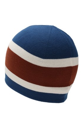 Женская шерстяная шапка icer LORO PIANA синего цвета, арт. FAI9835 | Фото 2 (Материал: Шерсть, Текстиль; Региональные ограничения белый список (Axapta Mercury): RU)