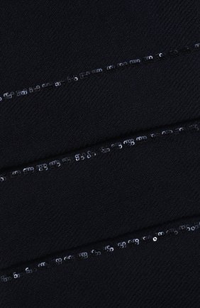 Женская кашемировая шаль merak LORO PIANA темно-синего цвета, арт. FAI8918 | Фото 2 (Материал: Шерсть, Кашемир, Текстиль; Принт: Без принта)