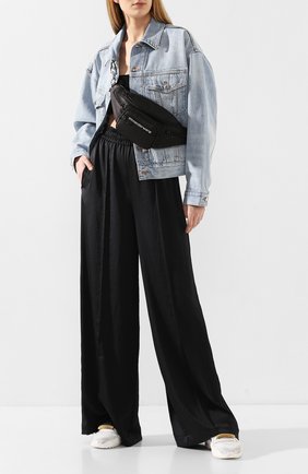 Женские брюки ALEXANDERWANG.T черного цвета по цене 29950 руб., арт. 4WC1204012 | Фото 2 Женские брюки ALEXANDERWANG.T черного цвета, арт. 4WC1204012 | Фото 2