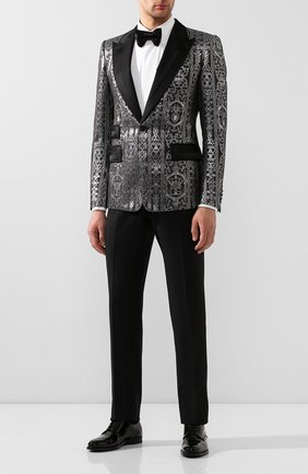 Мужской пиджак DOLCE & GABBANA черного цвета по цене 199000 руб., арт. G2MQ2T/HJMFK | Фото 2 Мужской пиджак DOLCE & GABBANA черного цвета, арт. G2MQ2T/HJMFK | Фото 2