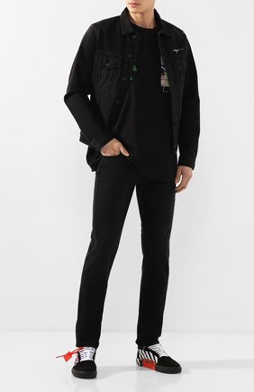 Мужские джинсы OFF-WHITE черного цвета по цене 44700 руб., арт. 0MYA011R20E540181001 | Фото 2 Мужские джинсы OFF-WHITE черного цвета, арт. 0MYA011R20E540181001 | Фото 2