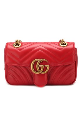 Женская сумка gg marmont mini GUCCI красного цвета по цене 120000 руб., арт. 446744/DTDIT | Фото 1 Женская сумка gg marmont mini GUCCI красного цвета, арт. 446744/DTDIT | Фото 1
