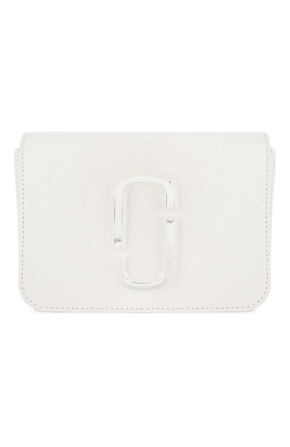 Женская поясная сумка snapshot MARC JACOBS (THE) белого цвета, арт. M0014983 | Фото 1 (Материал: Натуральная кожа; Стили: Классический; Размер: mini; Ремень/цепочка: На ремешке)