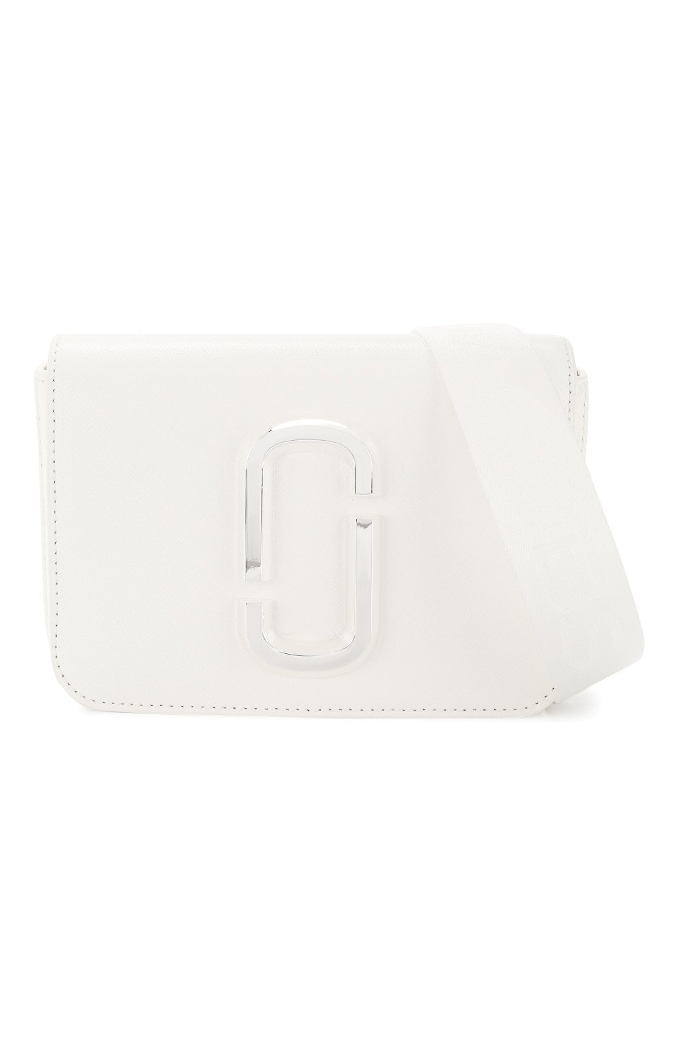 Женская поясная сумка snapshot MARC JACOBS (THE) белого цвета, арт. M0014983 | Фото 6 (Материал: Натуральная кожа; Стили: Классический; Размер: mini; Ремень/цепочка: На ремешке)