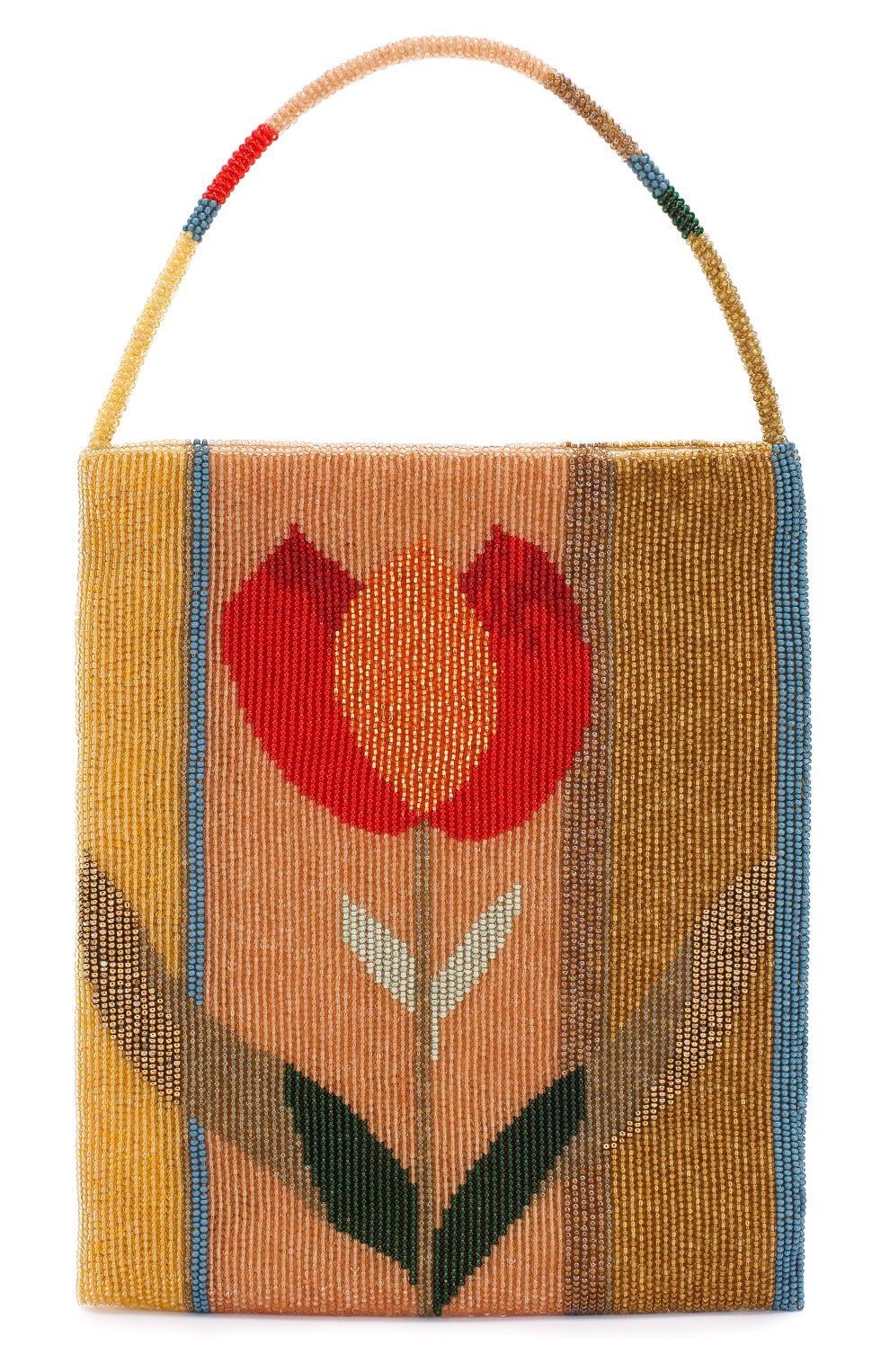 Женская сумка THE ROW разноцветного цвета, арт. W1227W782 | Фото 1 (Женское Кросс-КТ: Вечерняя сумка; Сумки-технические: Сумки top-handle; Размер: mini; Материал: Текстиль)