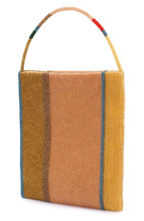 Женская сумка THE ROW разноцветного цвета, арт. W1227W782 | Фото 3 (Женское Кросс-КТ: Вечерняя сумка; Сумки-технические: Сумки top-handle; Размер: mini; Материал: Текстиль)