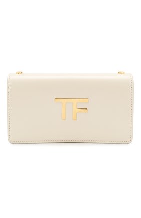Женская сумка box mini TOM FORD белого цвета по цене 69950 руб., арт. S0342T-LCL056 | Фото 1 Женская сумка box mini TOM FORD белого цвета, арт. S0342T-LCL056 | Фото 1