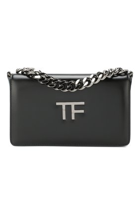 Женская сумка tf chain TOM FORD черного цвета по цене 165000 руб., арт. L1241R-LCL056 | Фото 1 Женская сумка tf chain TOM FORD черного цвета, арт. L1241R-LCL056 | Фото 1