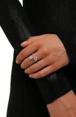 Женское кольцо attract SWAROVSKI серебряного цвета, арт. 5535191 | Фото 2 (Материал: Металл)