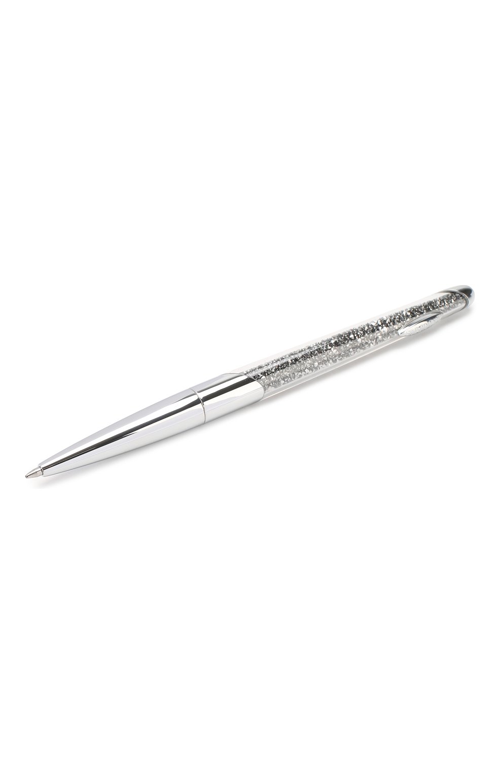 Ручка шариковая crystalline SWAROVSKI серебряного цвета, арт. 5534318 | Фото 1 (Региональные ограничения белый список (Axapta Mercury): RU)