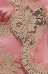 Женская накидка из смеси шелка и хлопка DOLCE & GABBANA розового цвета, арт. F0Y93T/FU1NU | Фото 5 (Материал внешний: Шелк; Длина (верхняя одежда): Короткие; Статус проверки: Проверена категория)
