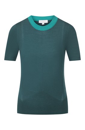 Женский шерстяной топ ESCADA SPORT зеленого цвета по цене 21950 руб., арт. 5031976 | Фото 1 Женский шерстяной топ ESCADA SPORT зеленого цвета, арт. 5031976 | Фото 1