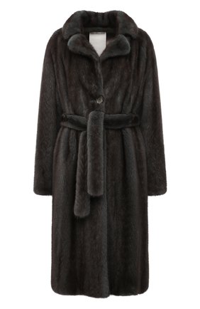 Женская шуба из меха норки COLOR TEMPERATURE зеленого цвета по цене 960000 руб., арт. fw18ct46 | Фото 1 Женская шуба из меха норки COLOR TEMPERATURE зеленого цвета, арт. fw18ct46 | Фото 1