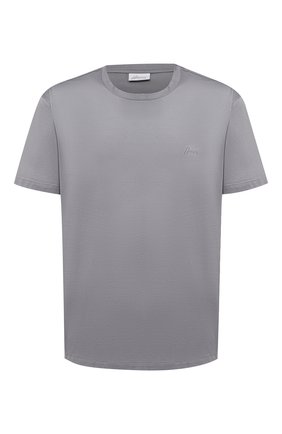 Мужская хлопковая футболка BRIONI серого цвета по цене 29950 руб., арт. UJCA0L/PZ600 | Фото 1 Мужская хлопковая футболка BRIONI серого цвета, арт. UJCA0L/PZ600 | Фото 1 (Материал внешний: Хлопок; Принт: Без принта; Длина (для топов): Стандартные; Рукава: Короткие; Стили: Кэжуэл; Статус проверки: Проверена категория; Региональные ограничения белый список (Axapta Mercury): RU)