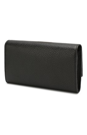 Женские кожаный кошелек gg marmont GUCCI черного цвета по цене 45100 руб., арт. 456116/CA00G | Фото 2 Женские кожаный кошелек gg marmont GUCCI черного цвета, арт. 456116/CA00G | Фото 2