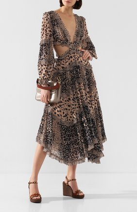 Кожаные босоножки Valentino Garavani Rockstud Torchon | Фото №2 Кожаные босоножки Valentino Garavani Rockstud Torchon | Фото №2