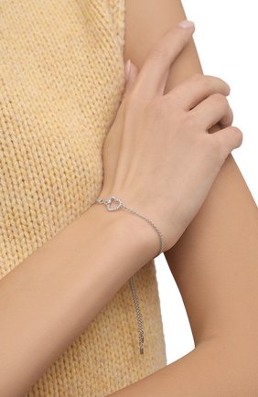 Женский браслет infinity SWAROVSKI серебряного цвета по цене 5350 руб., арт. 5524421 | Фото 2 Женский браслет infinity SWAROVSKI серебряного цвета, арт. 5524421 | Фото 2