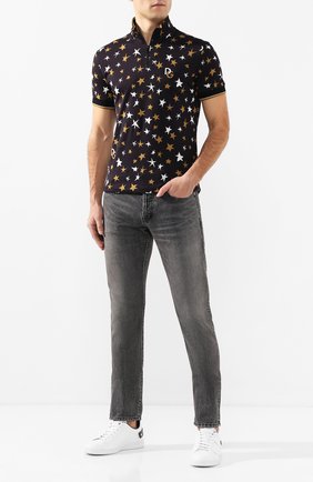 Мужские джинсы SAINT LAURENT темно-серого цвета по цене 52850 руб., арт. 597052/Y8990 | Фото 2 Мужские джинсы SAINT LAURENT темно-серого цвета, арт. 597052/Y8990 | Фото 2 (Материал внешний: Хлопок; Длина (брюки, джинсы): Стандартные; Силуэт М (брюки): Узкие)